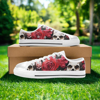 Skulls Roses Deluxe Women - Freaky Shoes®