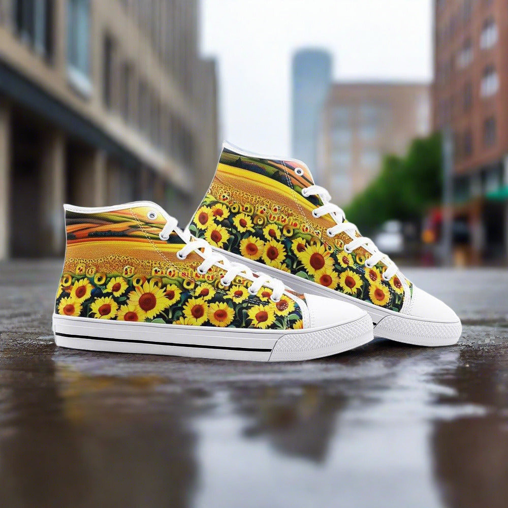 Sunflowers Art - Freaky Shoes®