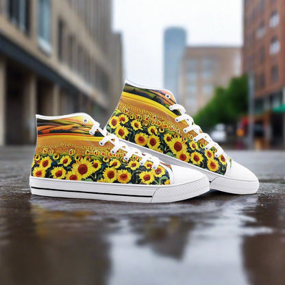 Sunflowers Art - Freaky Shoes®