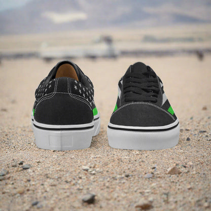 Thin Green Line Flag Men - Freaky Shoes®