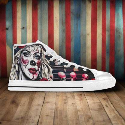 Burger Bold Cheeseburger Vivid Pop Art - Freaky Shoes