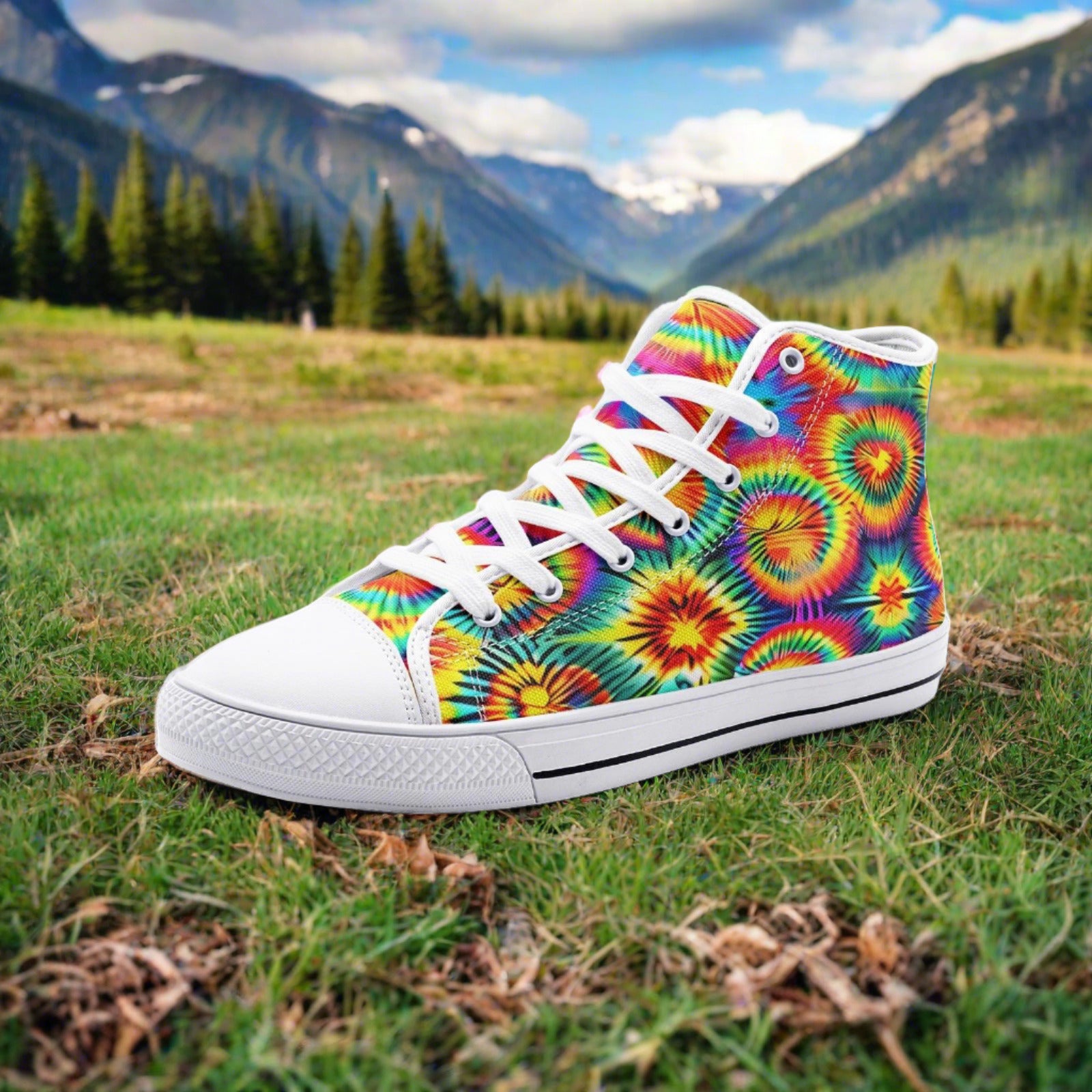 Rainbow Tie Dye - Freaky Shoes®