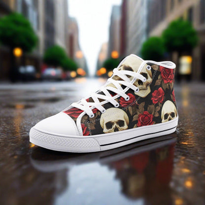Rose Skulls - Freaky Shoes®