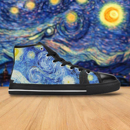Butterfly Rainbow Monarch Vivid Multicolor Wing Bold Art - Freaky Shoes