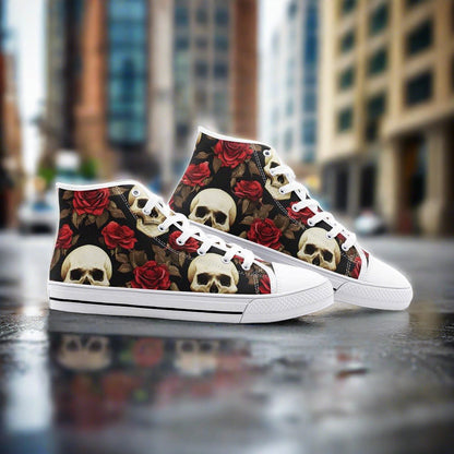 Rose Skulls - Freaky Shoes®