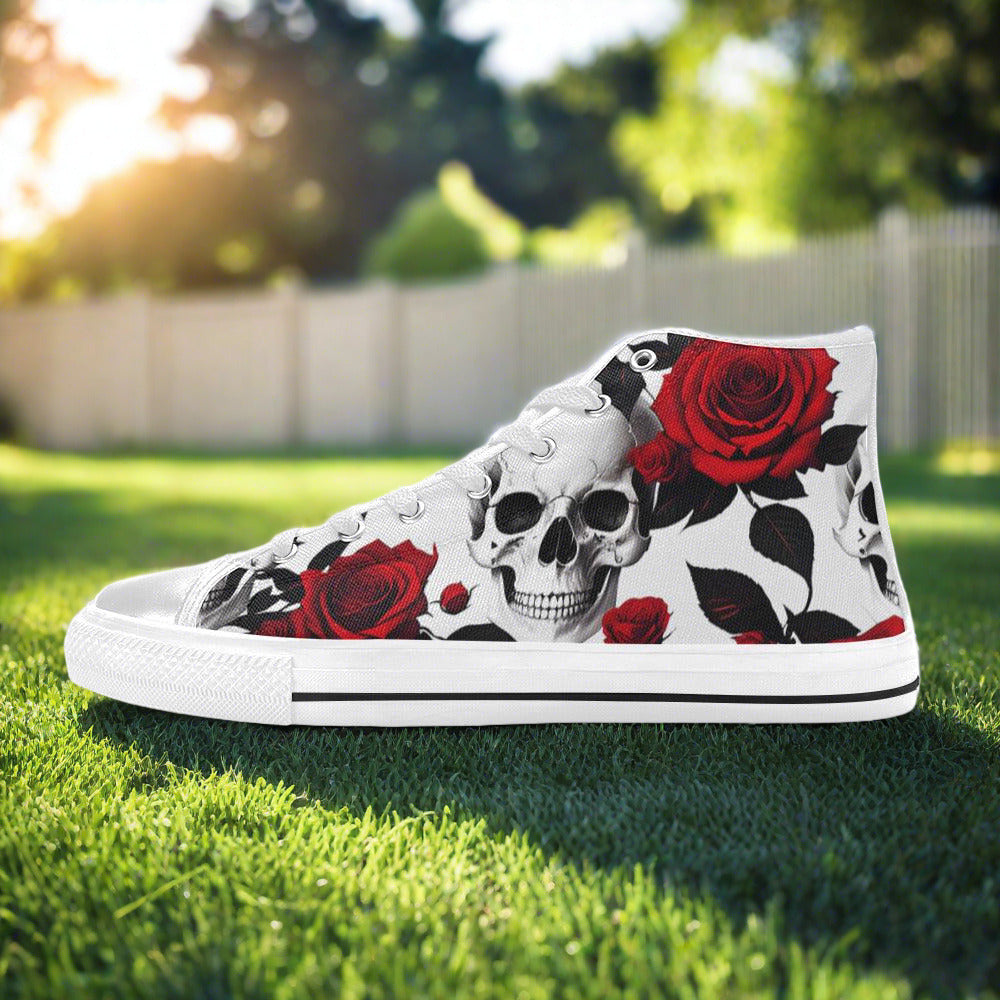 Skulls Roses Deluxe Men - Freaky Shoes®