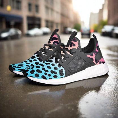 Gradient Leopard Print - Freaky Shoes®