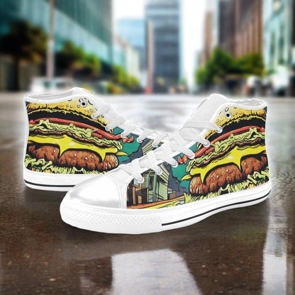 Print On Demand Custom Art Panel Bold Art - Freaky Shoes