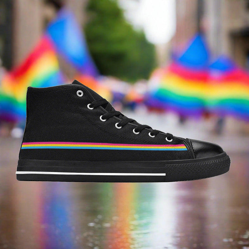 Pride LGBT Pansexual Flag Men - Freaky Shoes®