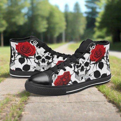 Skulls Roses Deluxe Men - Freaky Shoes®