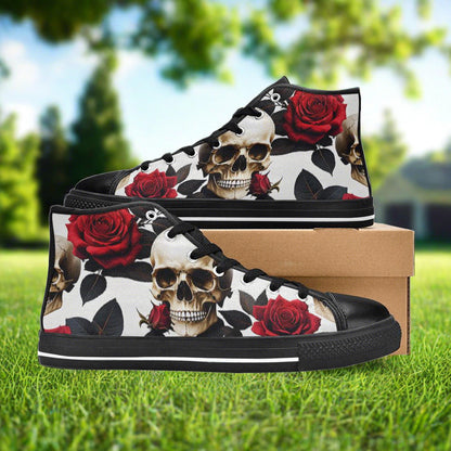 Skulls Roses Deluxe Men - Freaky Shoes®