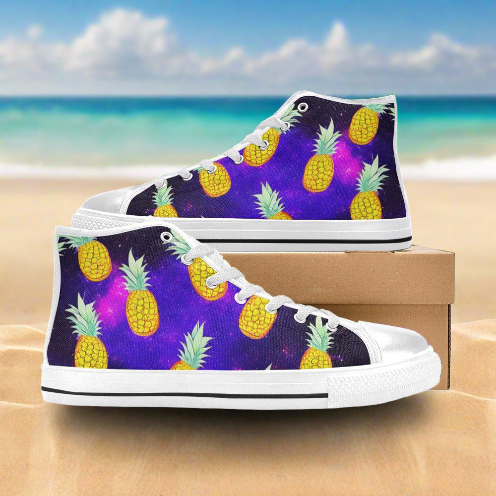 Galaxy Pineapples Women - Freaky Shoes®