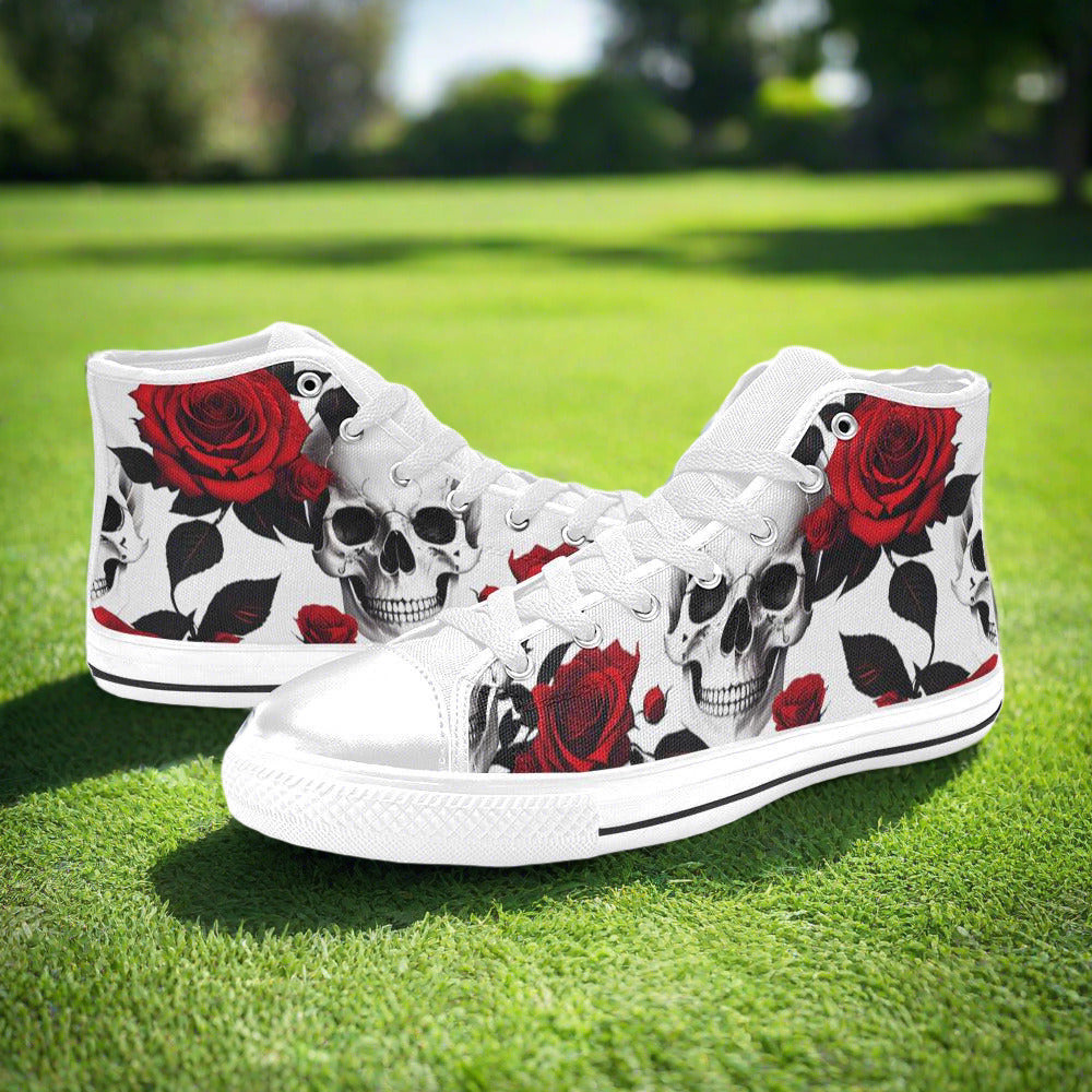 Skulls Roses Deluxe Men - Freaky Shoes®