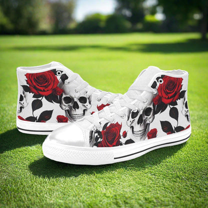 Skulls Roses Deluxe Men - Freaky Shoes®