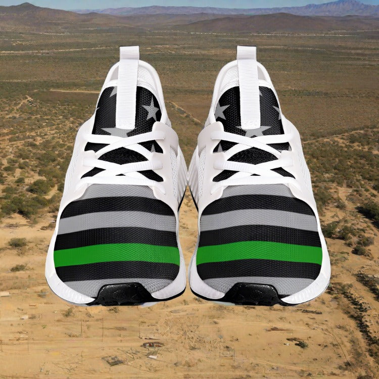 Thin Green Line Flag - Freaky Shoes®