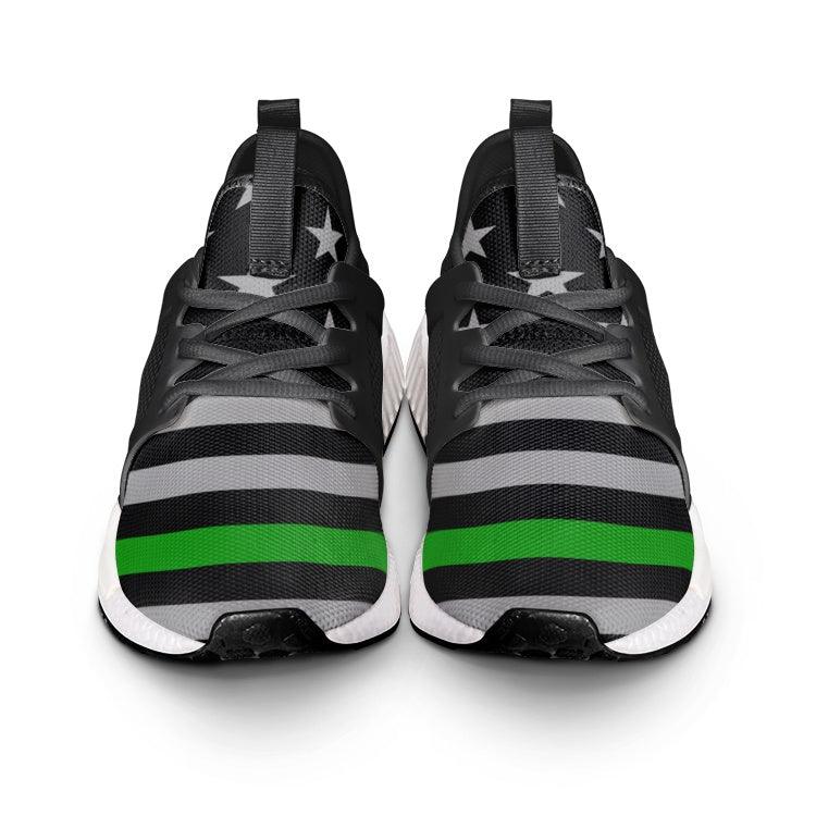 Thin Green Line Flag - Freaky Shoes®