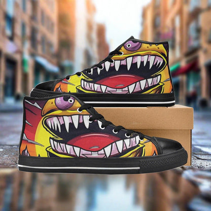 Watercolor Soft Pastel Pattern Bold Art - Freaky Shoes