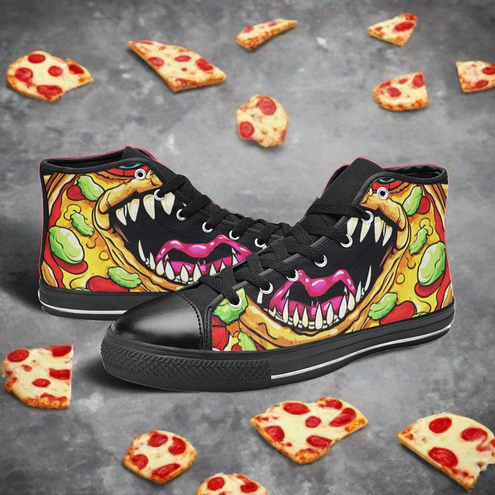 Scary Pizza Men - Freaky Shoes®