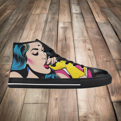 Retro Woman Art Women - Freaky Shoes®
