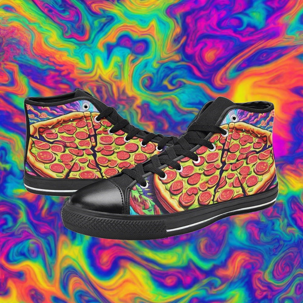 Trippy Pizza Women - Freaky Shoes®
