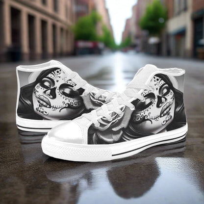 Abstract Gift Artistic Vivid Wearable Bold Art - Freaky Shoes