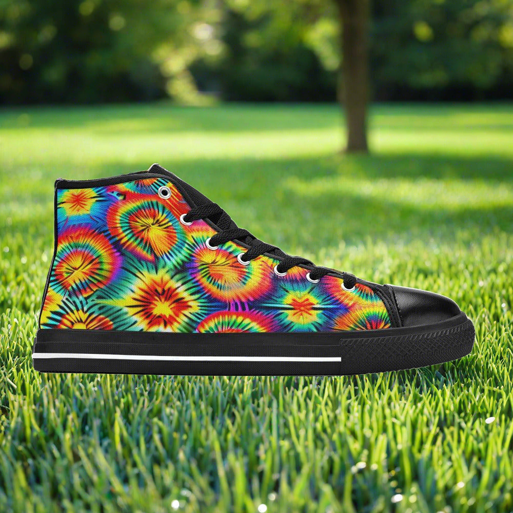 Rainbow Tie Dye Men - Freaky Shoes®