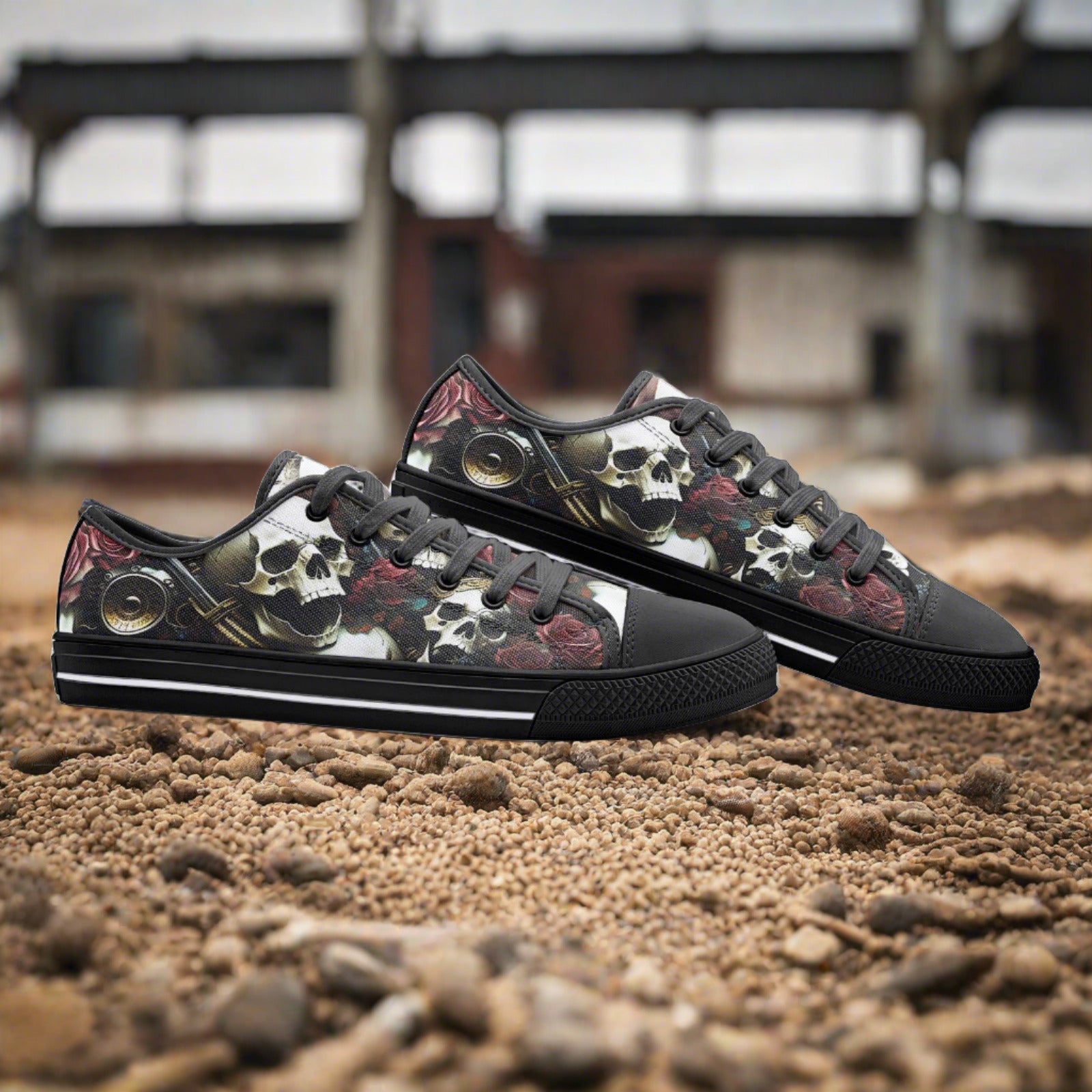 Skulls & Roses - Freaky Shoes®