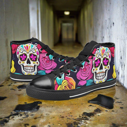 Sugar Skull & Roses Men - Freaky Shoes®