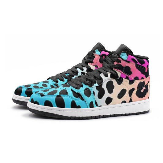 Gradient Leopard Print - Freaky Shoes®