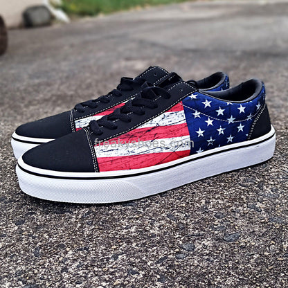 Stars & Stripes Men - Freaky Shoes®