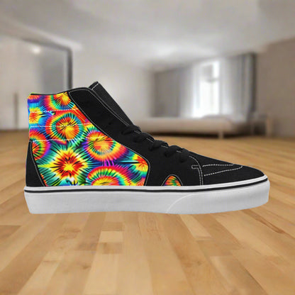 Rainbow Tie Dye Men - Freaky Shoes®