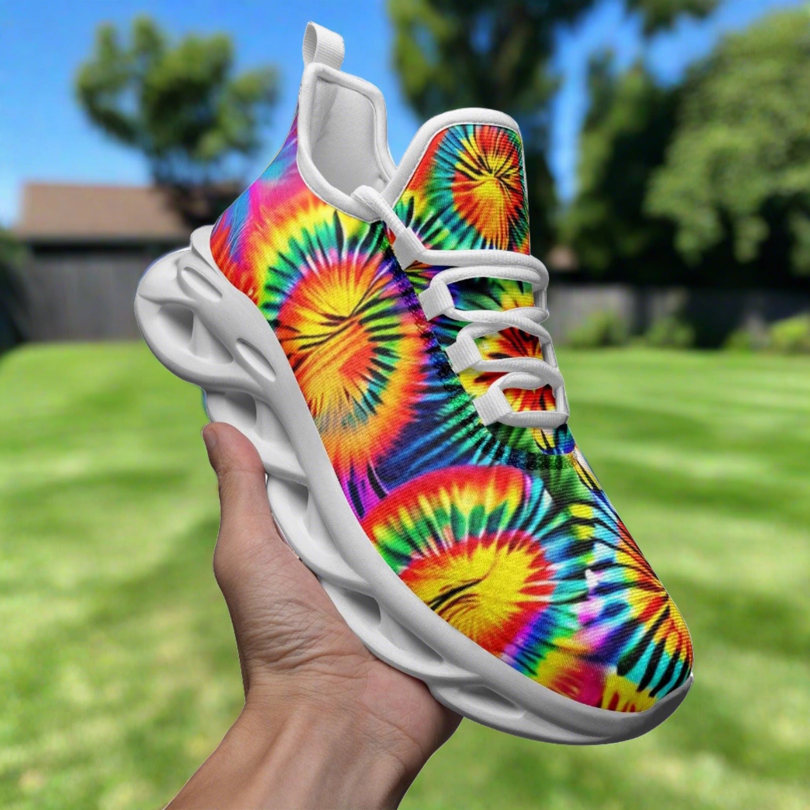 Rainbow Tie Dye - Freaky Shoes®