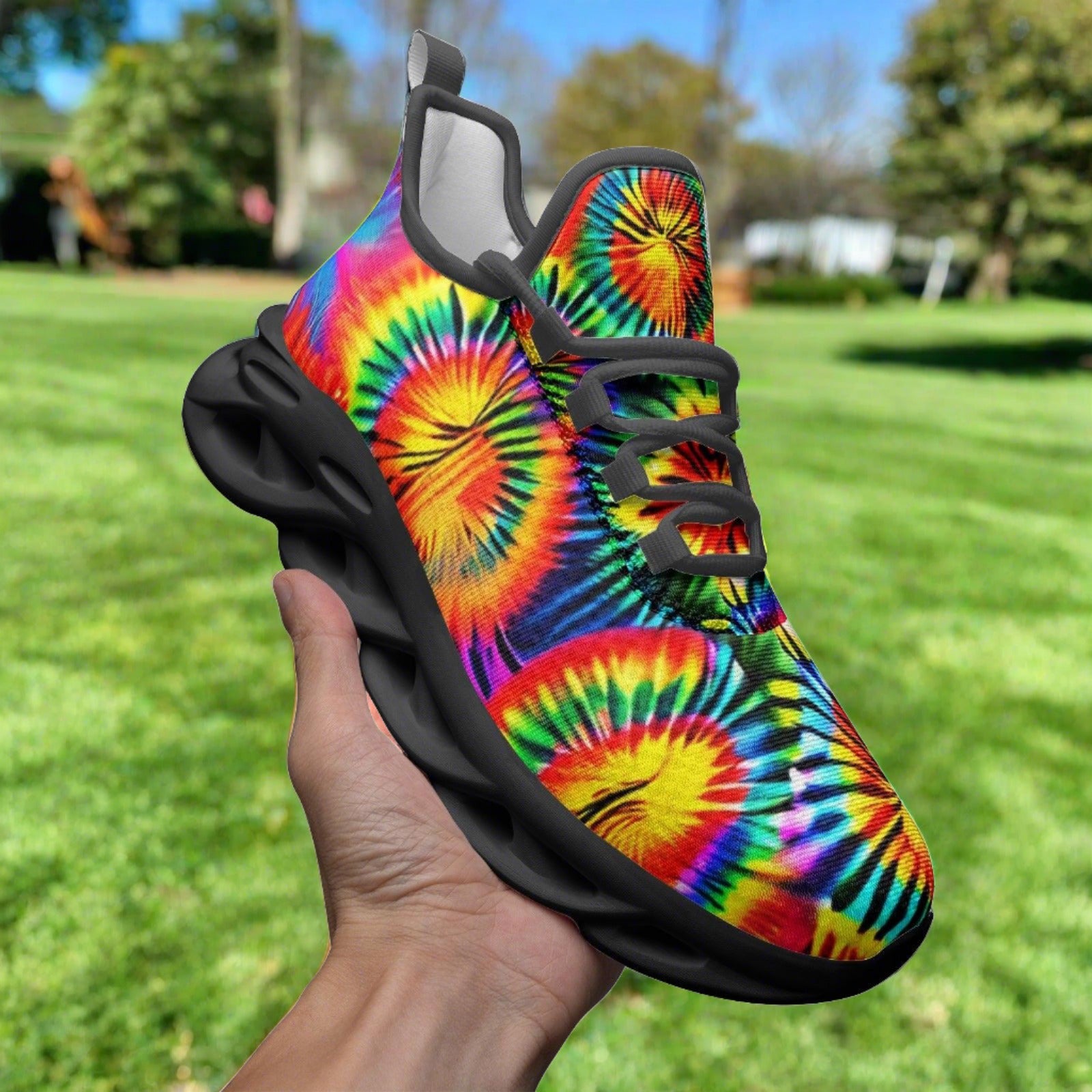 Rainbow Tie Dye - Freaky Shoes®