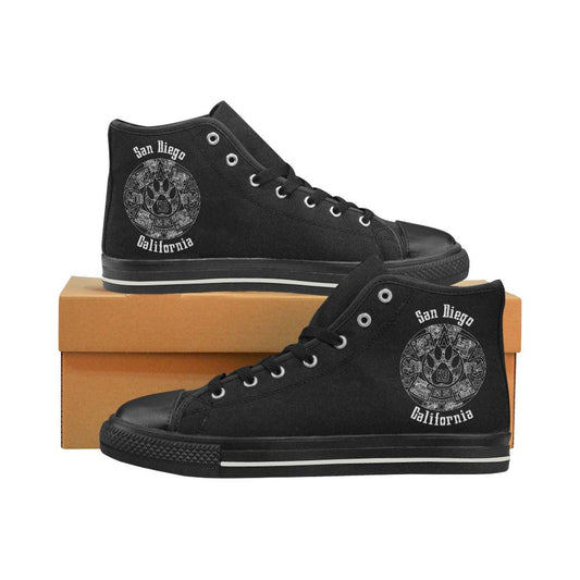 k9 Men’s Classic High Top Canvas Shoes - Freaky Shoes®