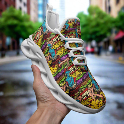Cheeseburger Monster - Freaky Shoes®
