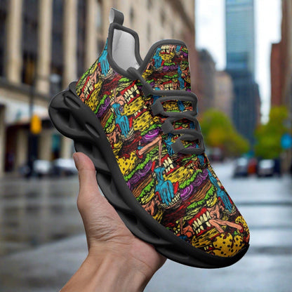 Cheeseburger Monster - Freaky Shoes®