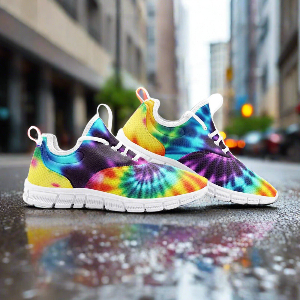 adidas gazelle silver green womens Tie Dye – Freaky Shoes®