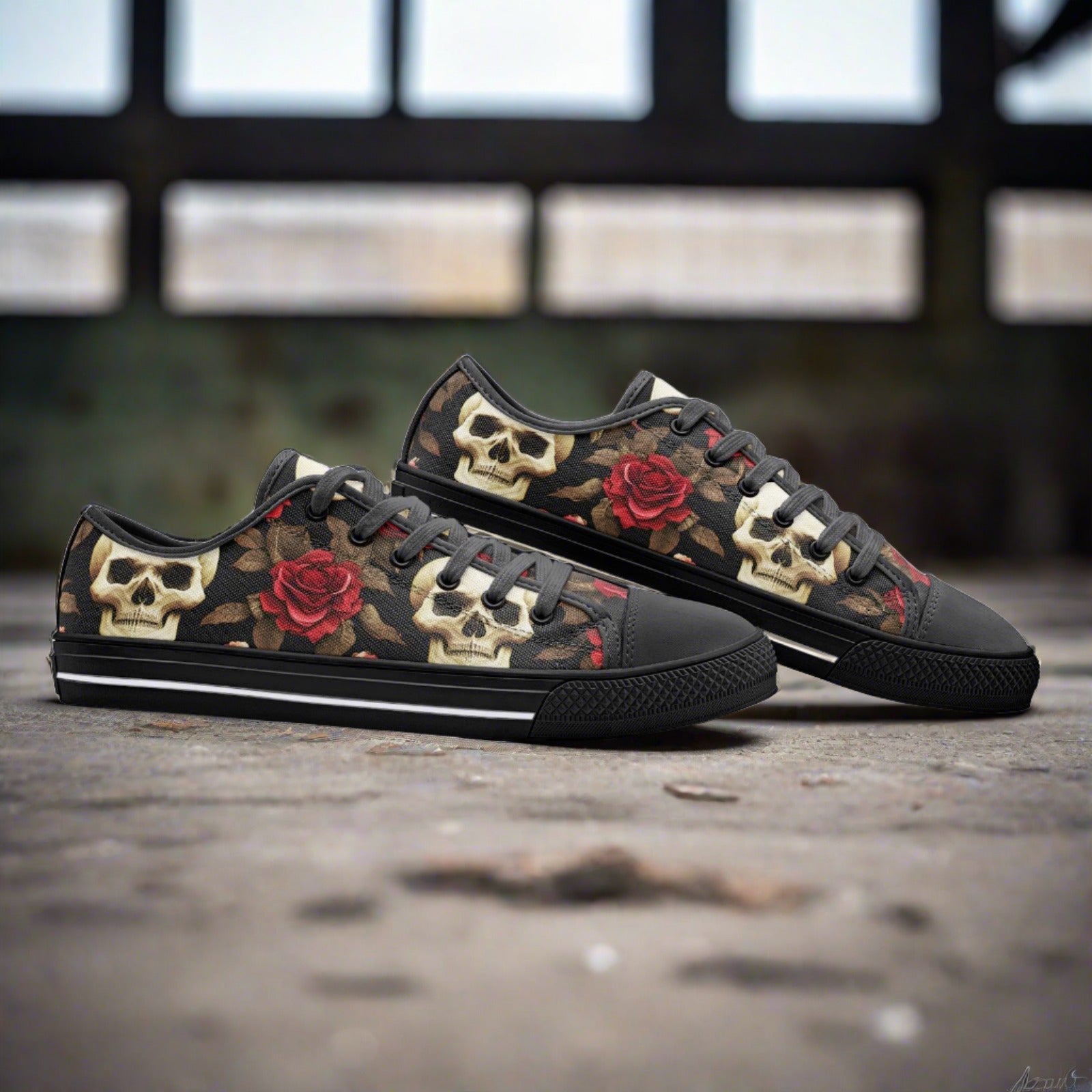 Skulls & Roses - Freaky Shoes®