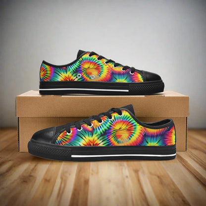 Rainbow Tie Dye Men - Freaky Shoes®