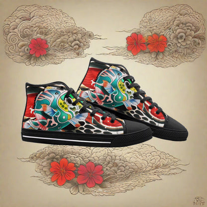 Iconic Art Vivid Unique Wearable Bold Art - Freaky Shoes