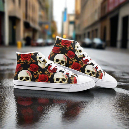 Rose Skulls - Freaky Shoes®