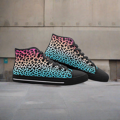 Gradient Leopard Print - Freaky Shoes®
