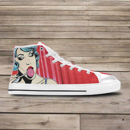 Cool Custom Art Panel Wearable Bold Art - Freaky Shoes