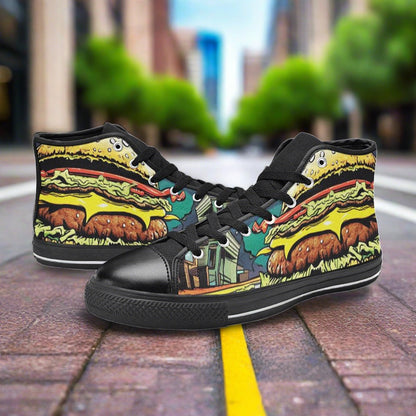 Freaky Shoes Custom Art Panel Bold Art - Freaky Shoes