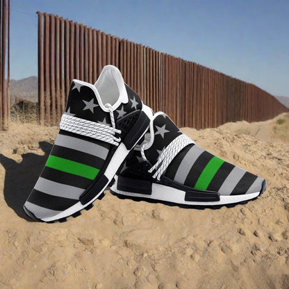 Thin Green Line Flag - Freaky Shoes®