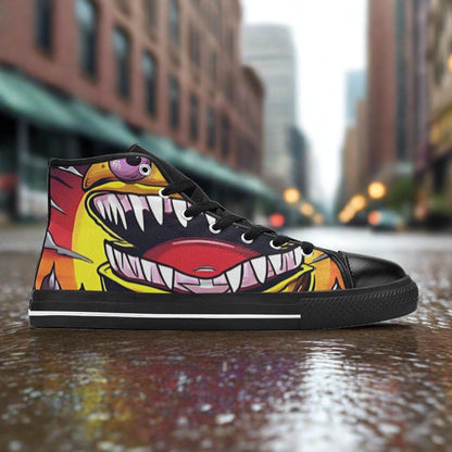 Watercolor Soft Pastel Pattern Bold Art - Freaky Shoes