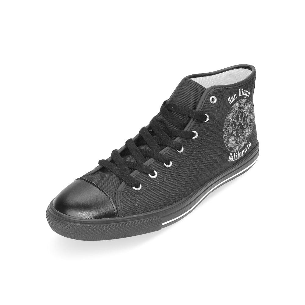 K9 San Diego Women's Classic High Top Canvas Shoes