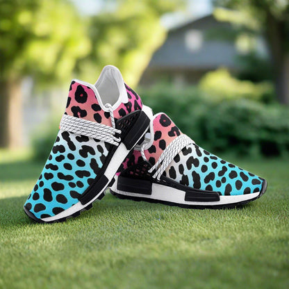 Gradient Leopard Print - Freaky Shoes®