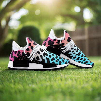Gradient Leopard Print - Freaky Shoes®