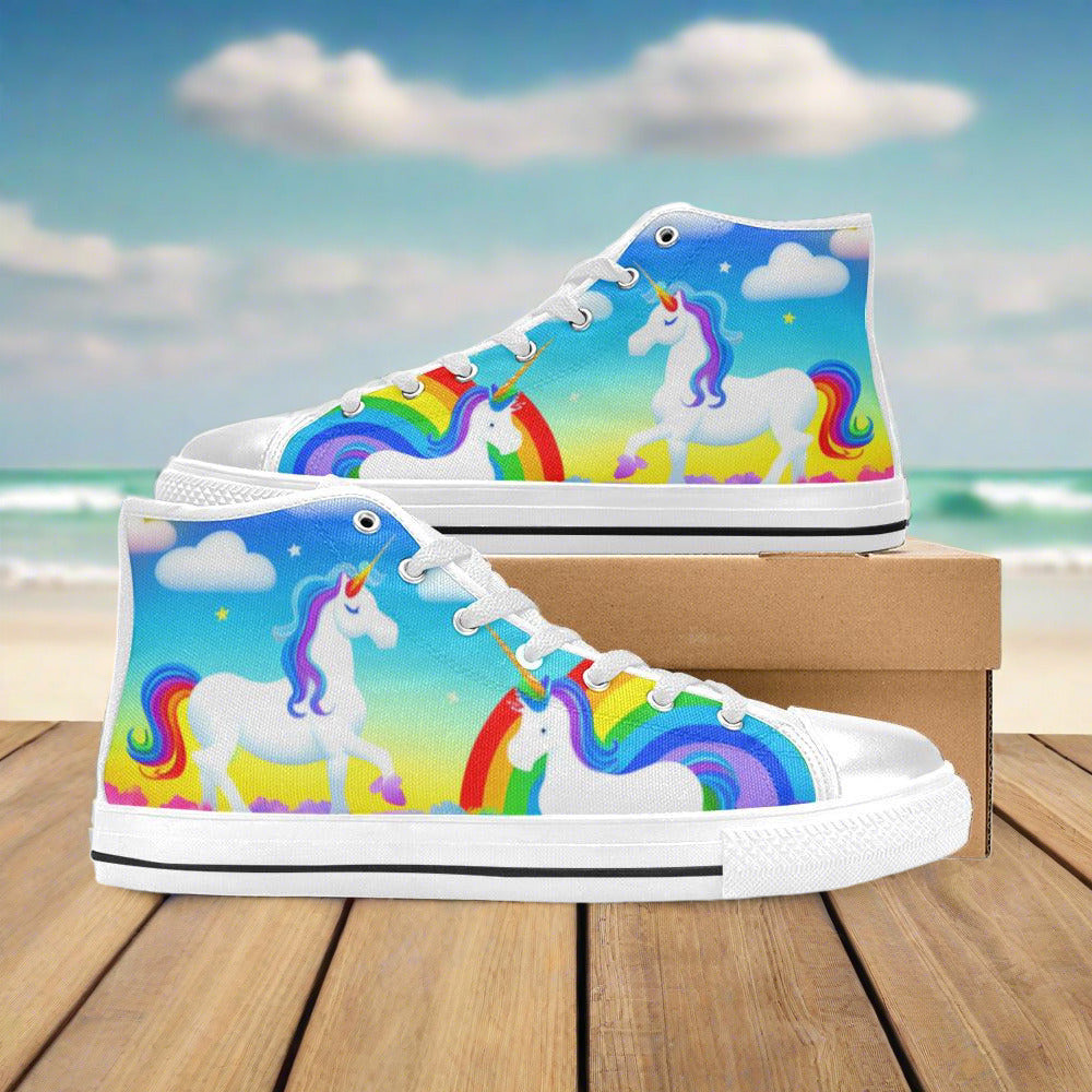 Unicorns Rainbows Women - Freaky Shoes®